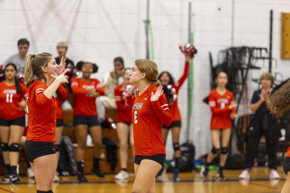 Knox Girls Volleyball Action Photo